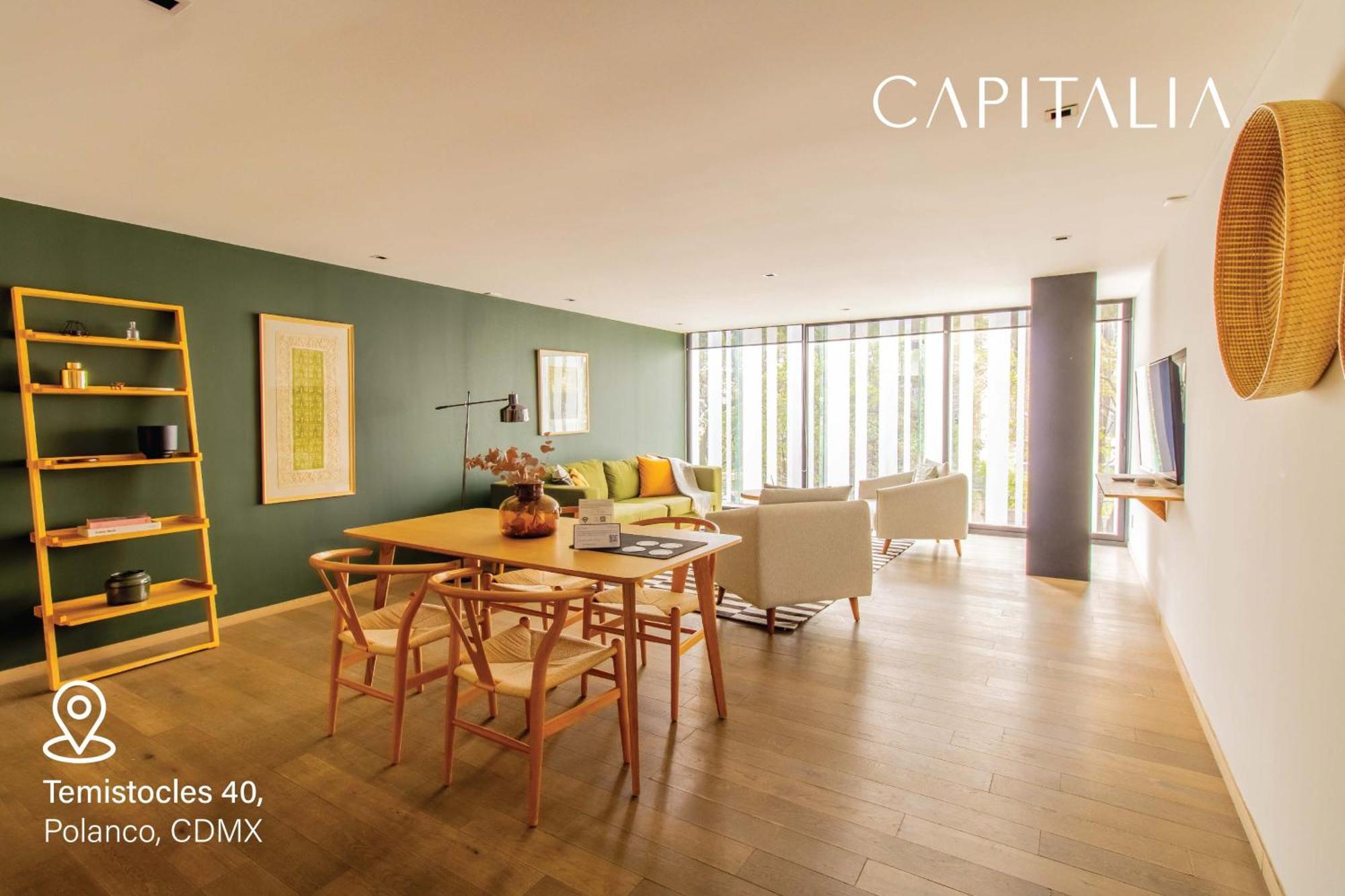Capitalia - Luxury Apartments - Temistocles 40 멕시코 시 외부 사진